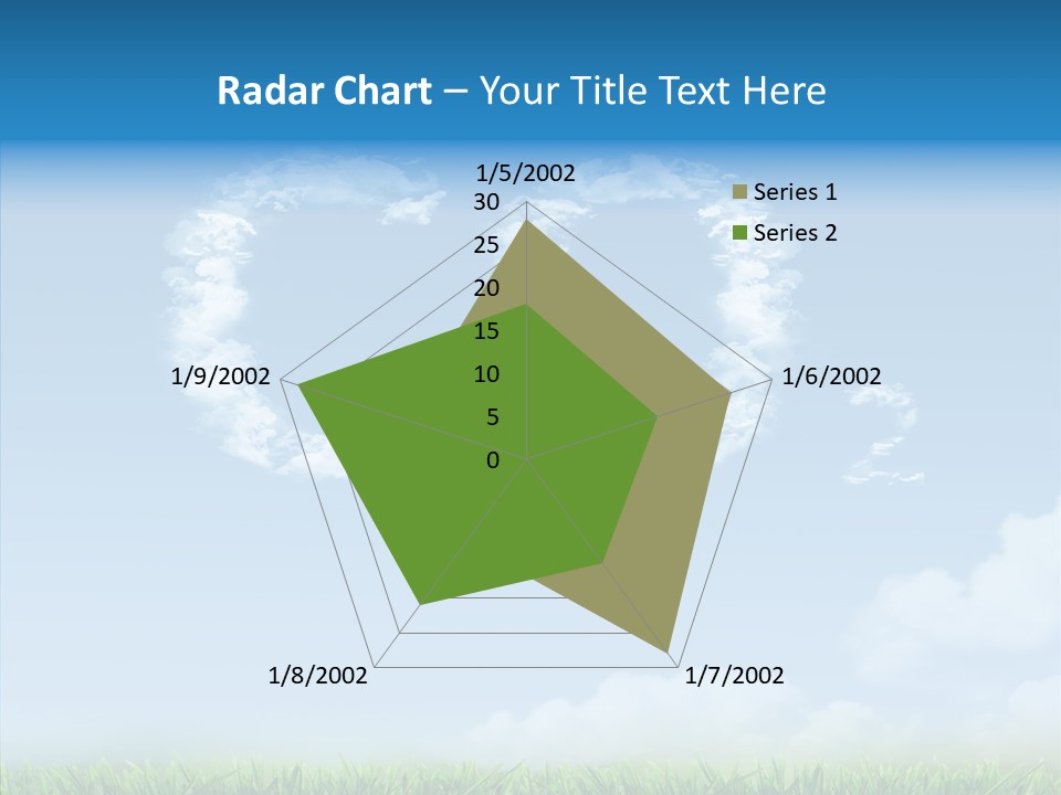 Nobody Meadow Green PowerPoint Template