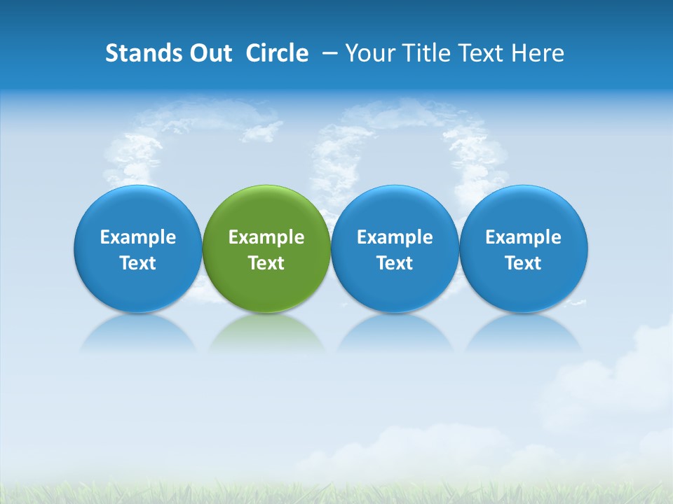 Nobody Meadow Green PowerPoint Template