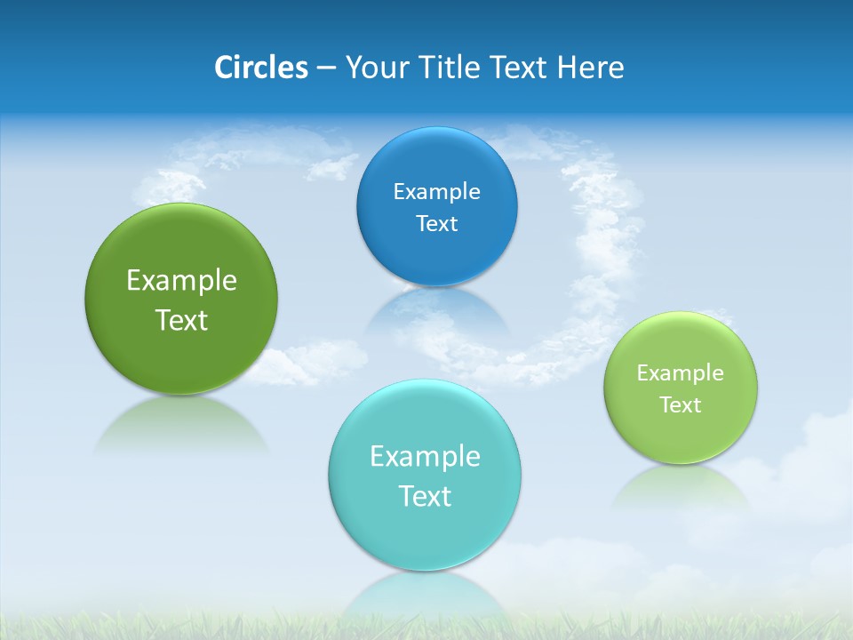 Nobody Meadow Green PowerPoint Template