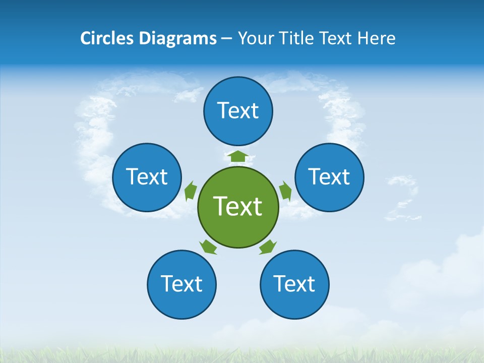 Nobody Meadow Green PowerPoint Template