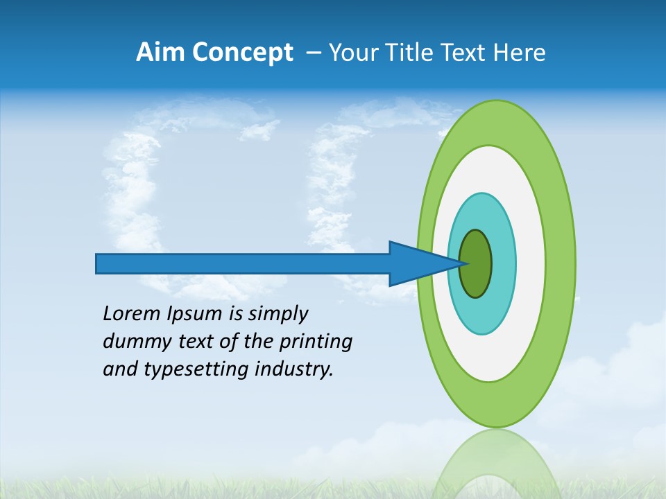 Nobody Meadow Green PowerPoint Template