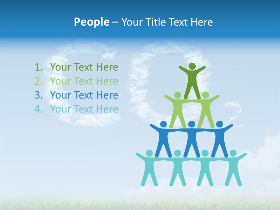 Nobody Meadow Green PowerPoint Template