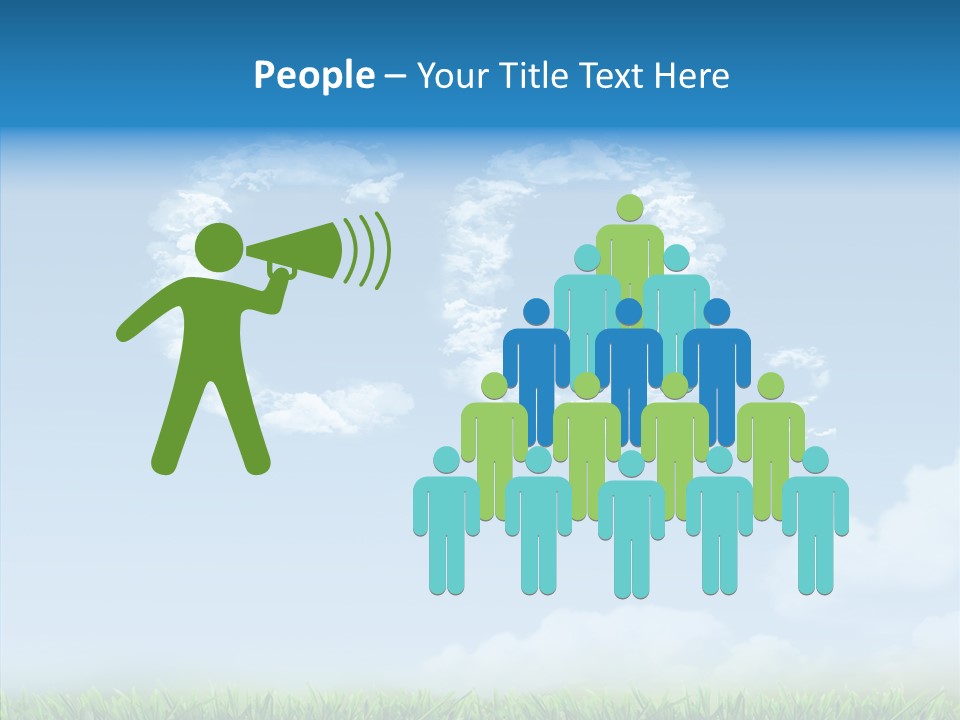 Nobody Meadow Green PowerPoint Template