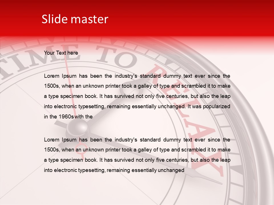 Idea Text Relax PowerPoint Template