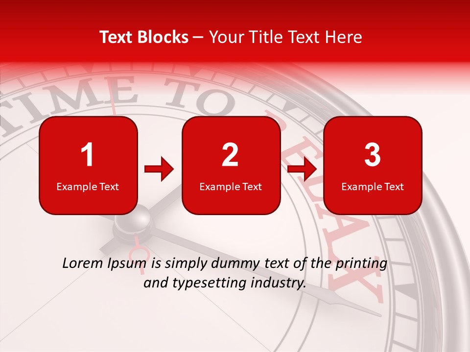 Idea Text Relax PowerPoint Template