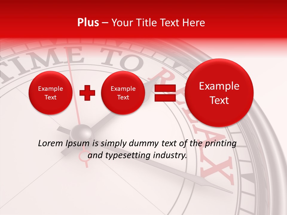 Idea Text Relax PowerPoint Template