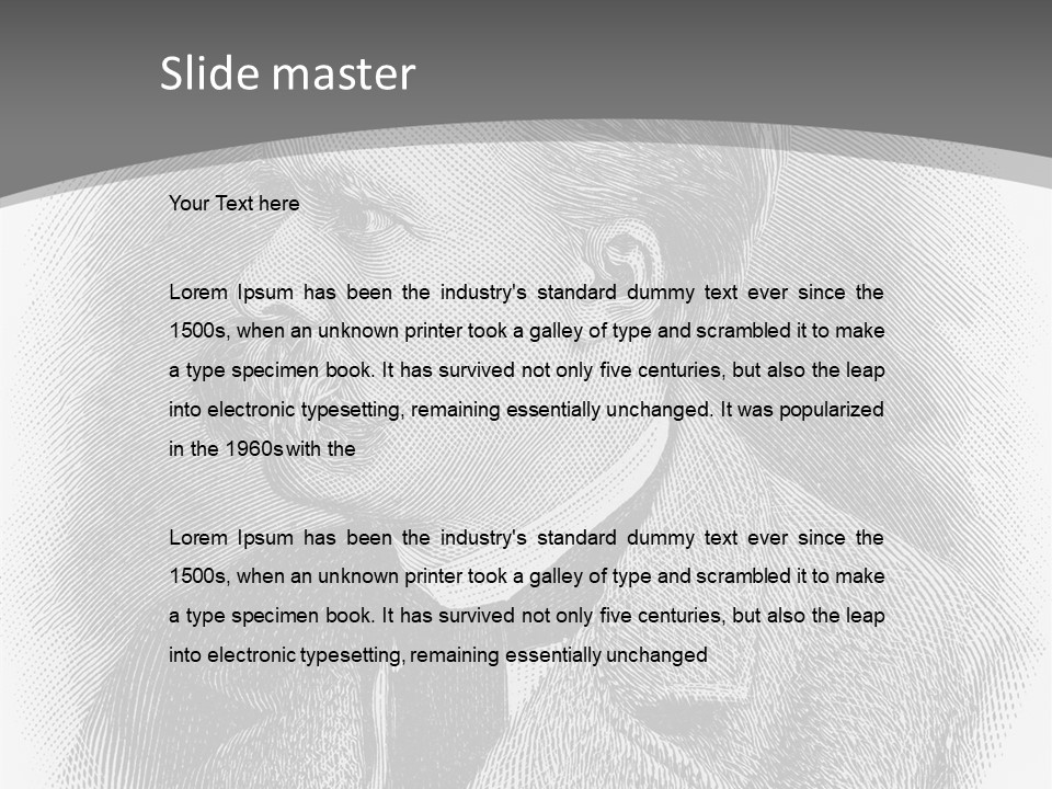 Historical People Editorial PowerPoint Template