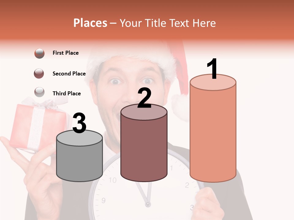 Holiday Claus Background PowerPoint Template