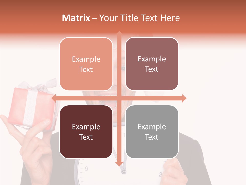 Holiday Claus Background PowerPoint Template