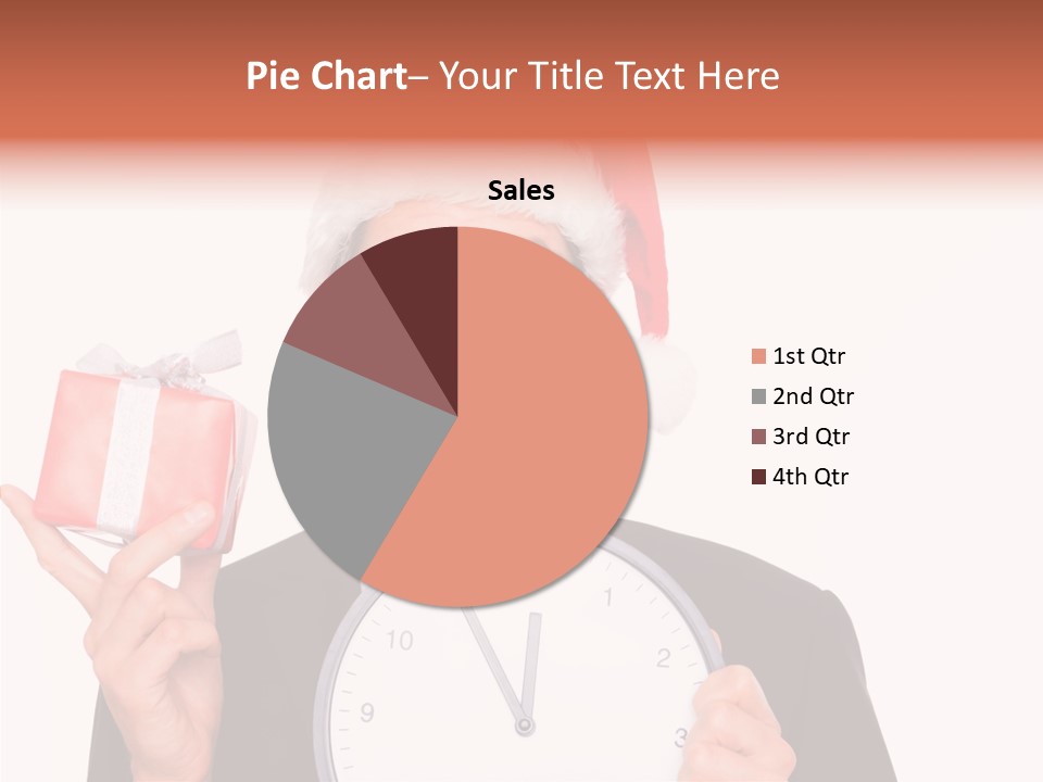 Holiday Claus Background PowerPoint Template