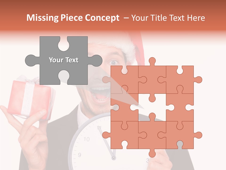 Holiday Claus Background PowerPoint Template