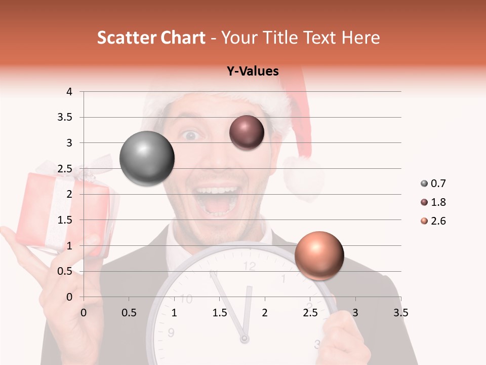 Holiday Claus Background PowerPoint Template