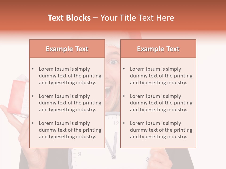 Holiday Claus Background PowerPoint Template