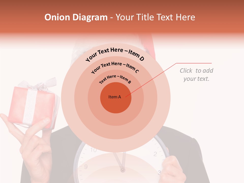 Holiday Claus Background PowerPoint Template