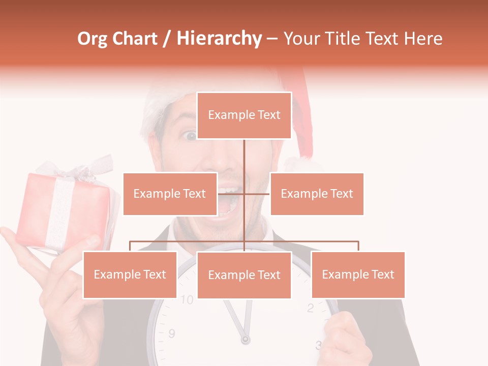 Holiday Claus Background PowerPoint Template