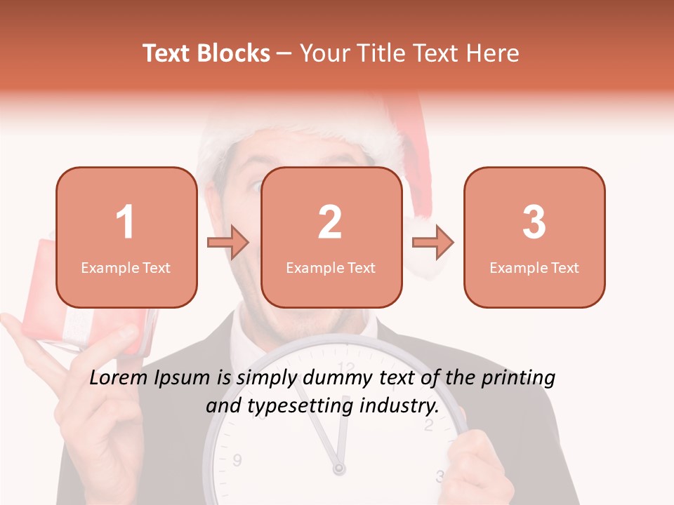 Holiday Claus Background PowerPoint Template