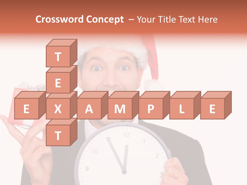 Holiday Claus Background PowerPoint Template