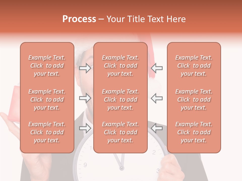 Holiday Claus Background PowerPoint Template