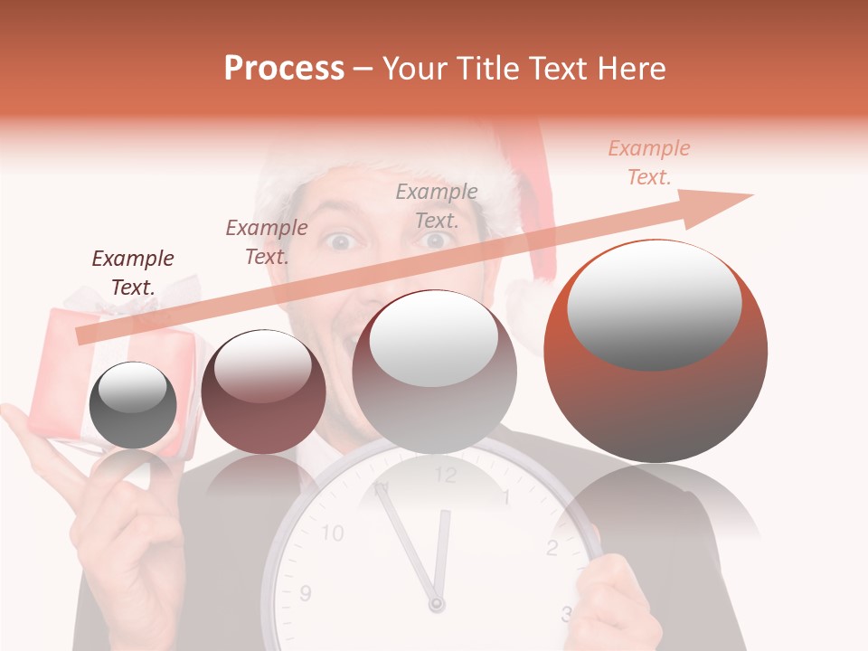 Holiday Claus Background PowerPoint Template