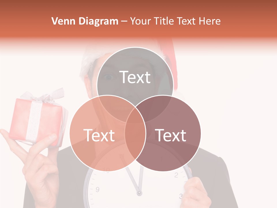 Holiday Claus Background PowerPoint Template