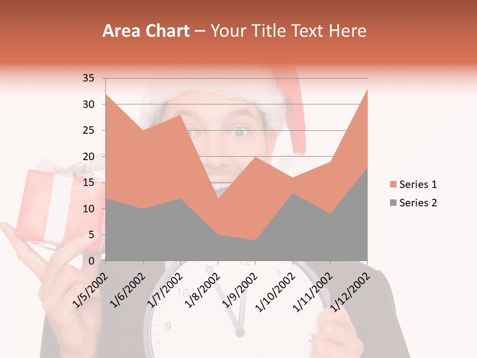 Holiday Claus Background PowerPoint Template