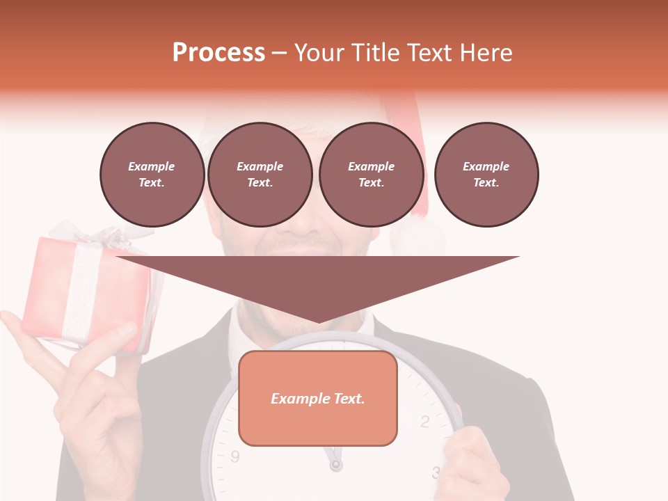 Holiday Claus Background PowerPoint Template