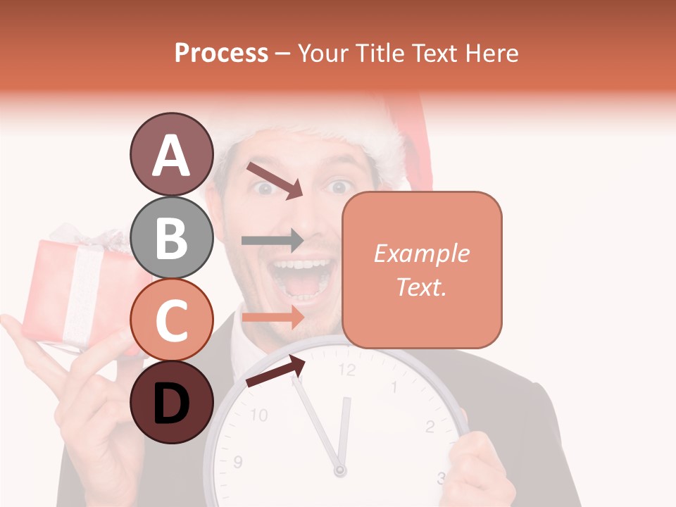 Holiday Claus Background PowerPoint Template