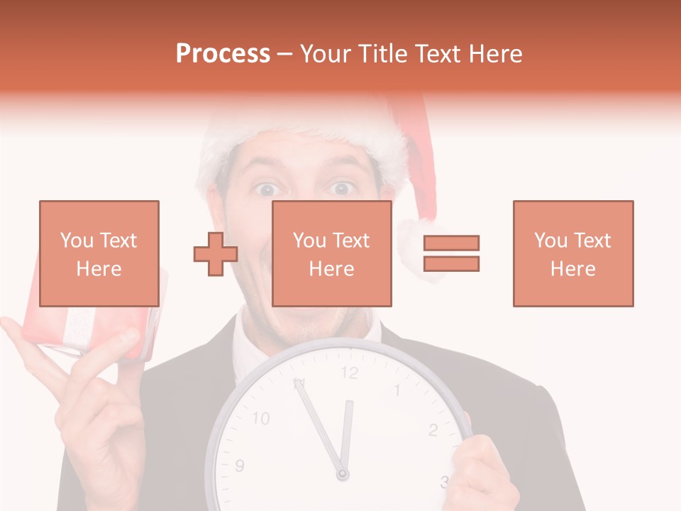 Holiday Claus Background PowerPoint Template