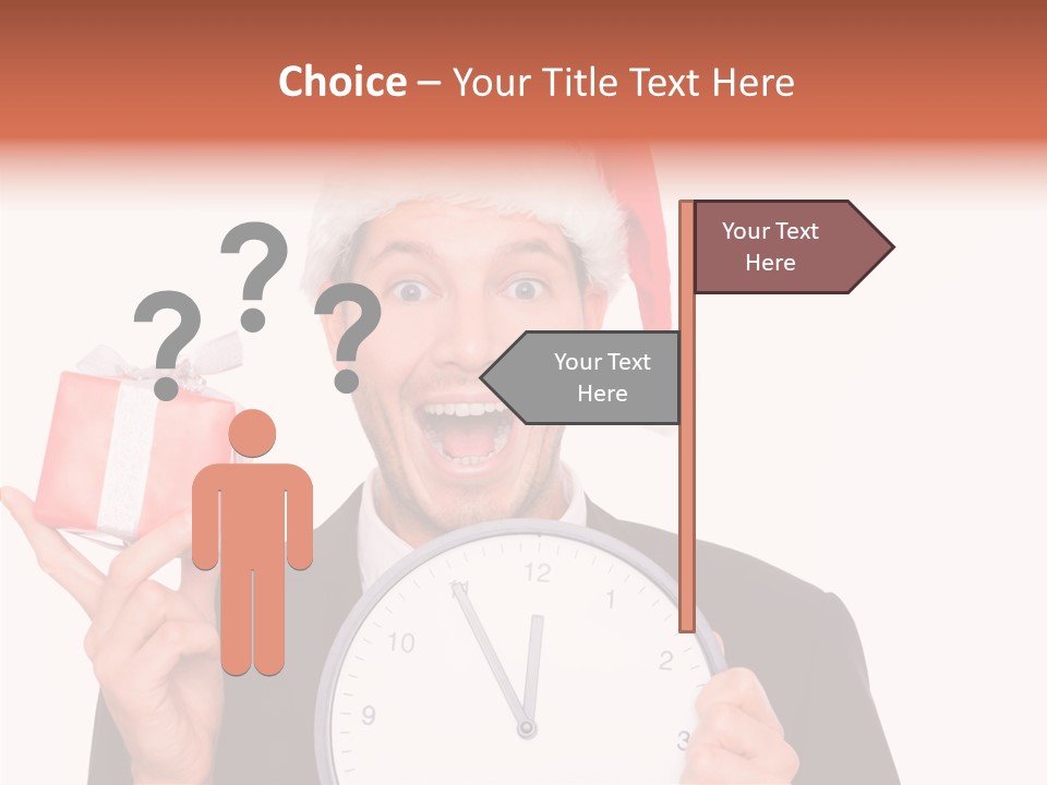 Holiday Claus Background PowerPoint Template