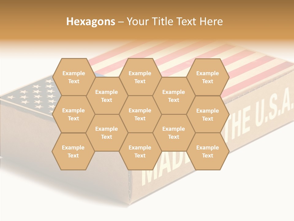 Small Words White PowerPoint Template