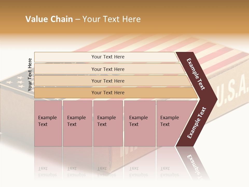 Small Words White PowerPoint Template