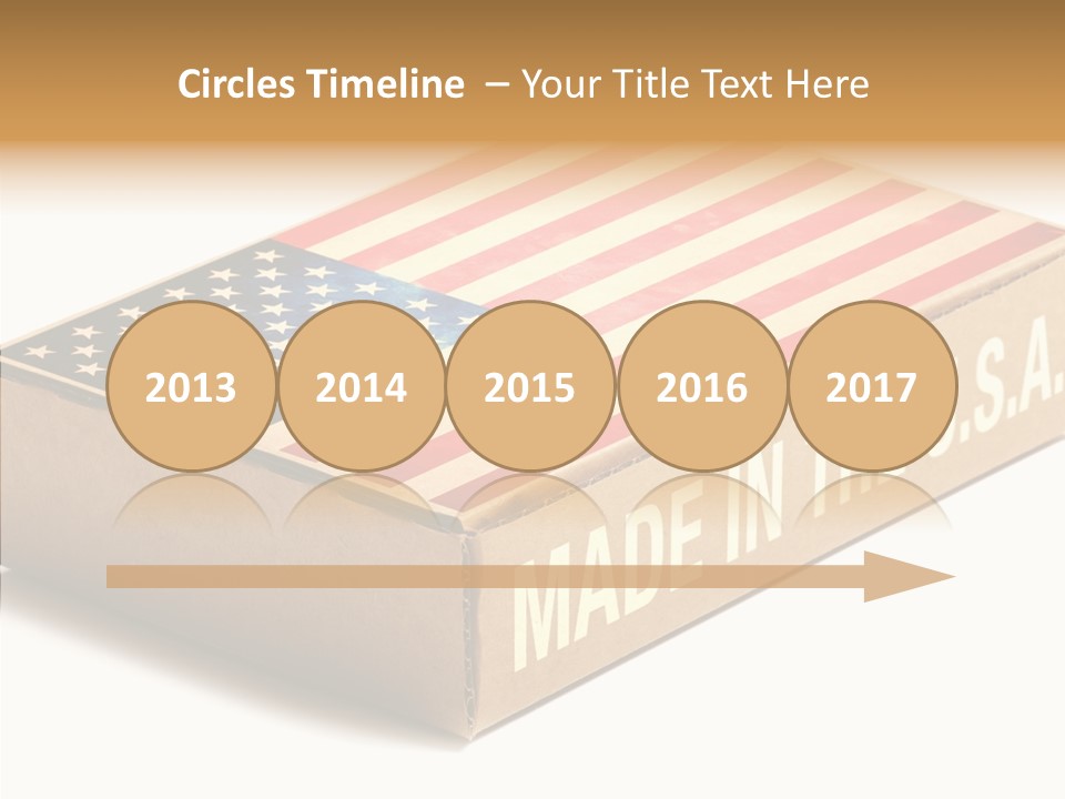 Small Words White PowerPoint Template