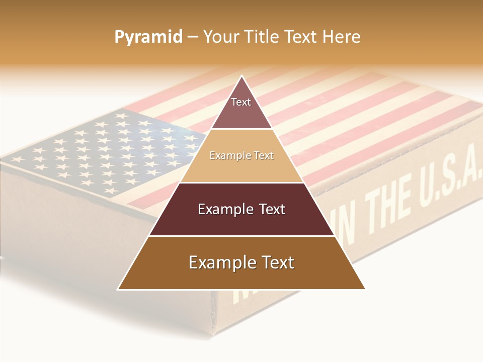 Small Words White PowerPoint Template