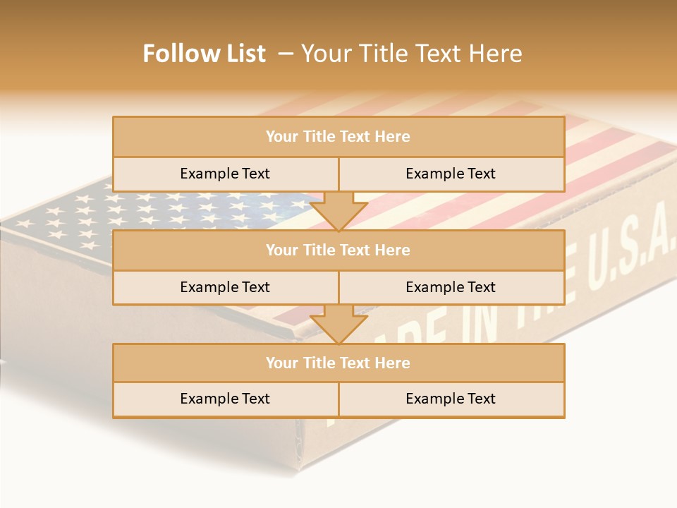 Small Words White PowerPoint Template