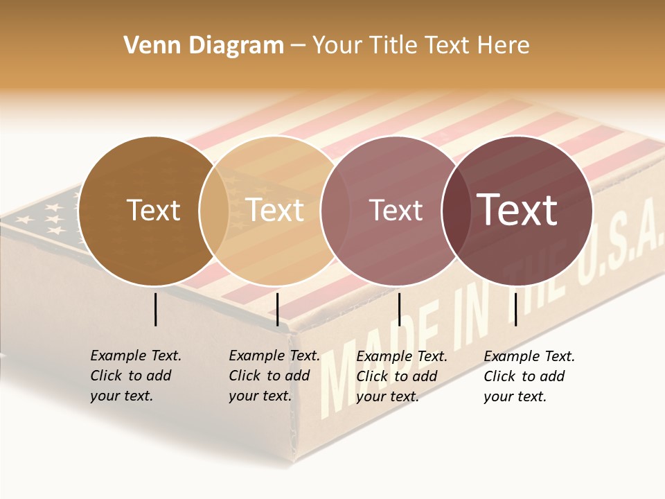 Small Words White PowerPoint Template