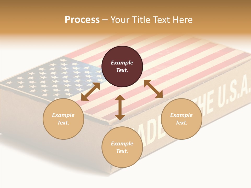 Small Words White PowerPoint Template