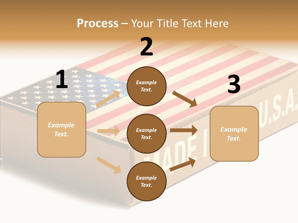 Small Words White PowerPoint Template