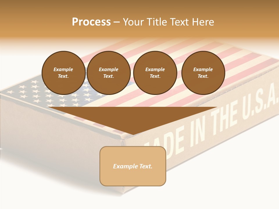 Small Words White PowerPoint Template
