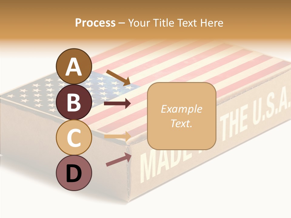 Small Words White PowerPoint Template