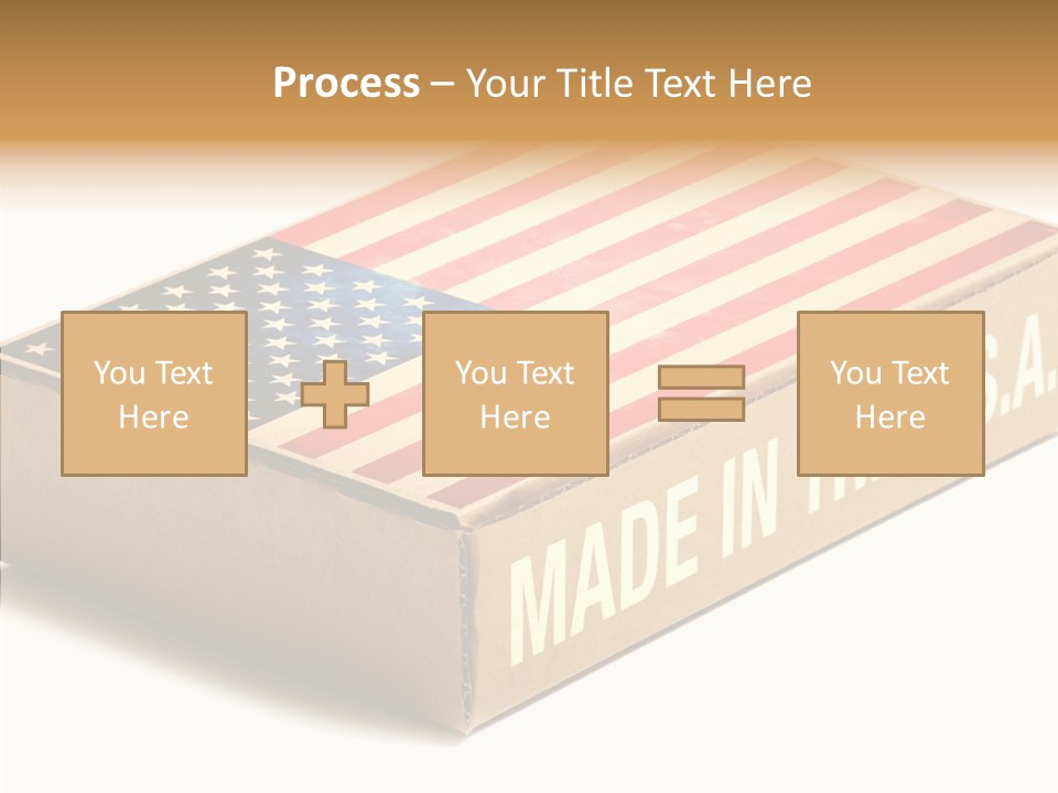 Small Words White PowerPoint Template