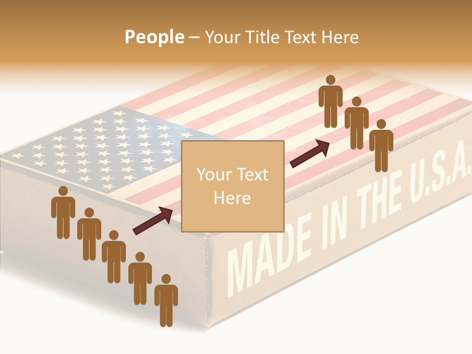 Small Words White PowerPoint Template