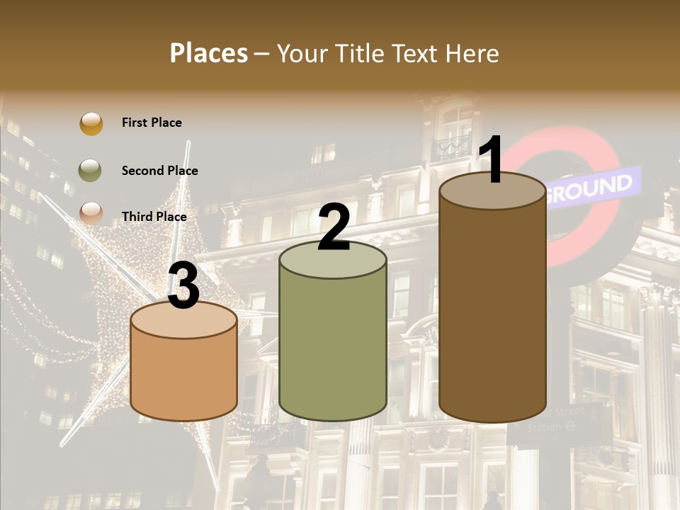 Lights Oxford Transport PowerPoint Template