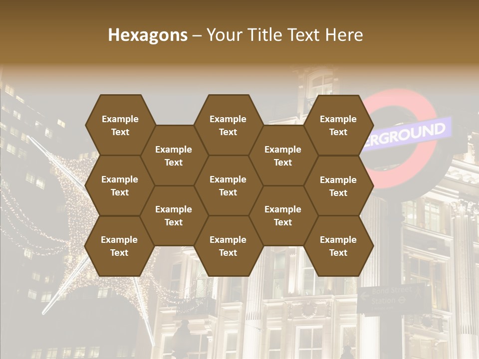 Lights Oxford Transport PowerPoint Template