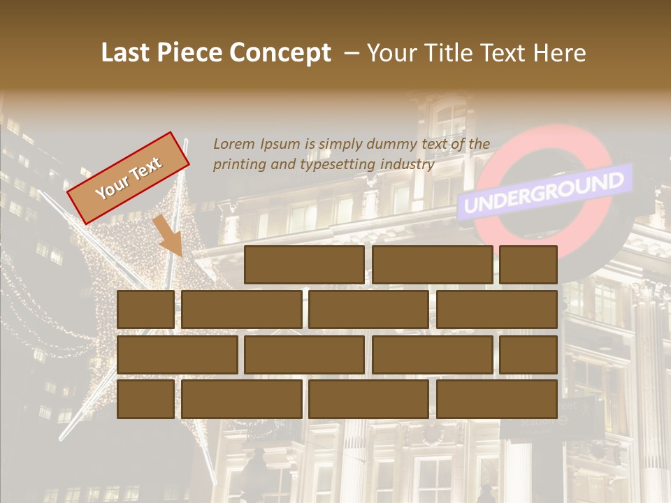 Lights Oxford Transport PowerPoint Template