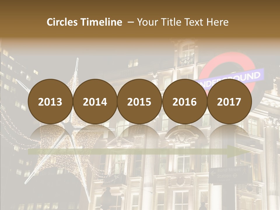 Lights Oxford Transport PowerPoint Template
