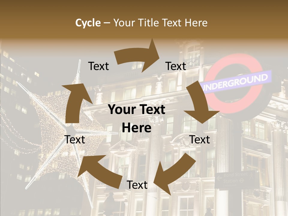 Lights Oxford Transport PowerPoint Template