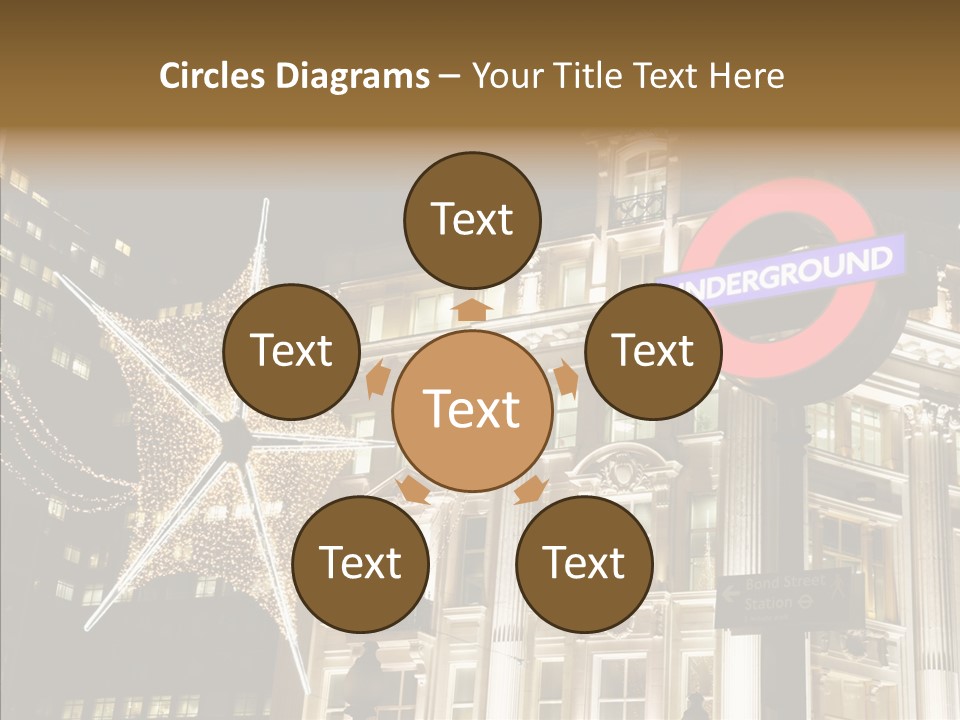 Lights Oxford Transport PowerPoint Template