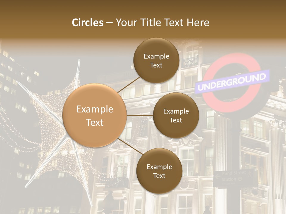 Lights Oxford Transport PowerPoint Template