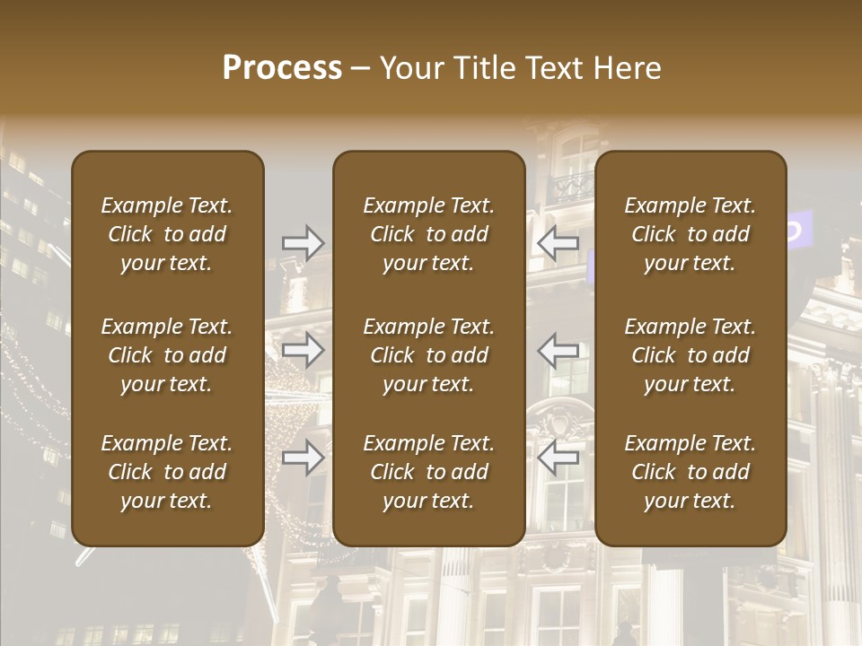 Lights Oxford Transport PowerPoint Template