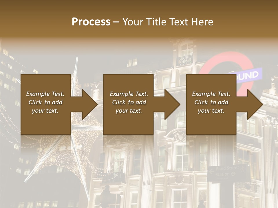 Lights Oxford Transport PowerPoint Template